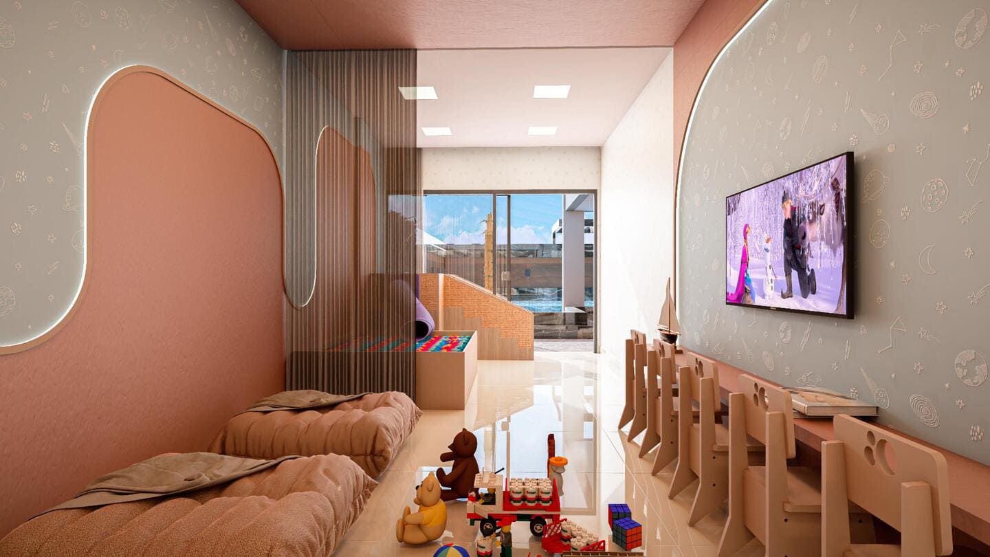 Area de lazer 11 do Rivermouth Residence em Porto Belo SC