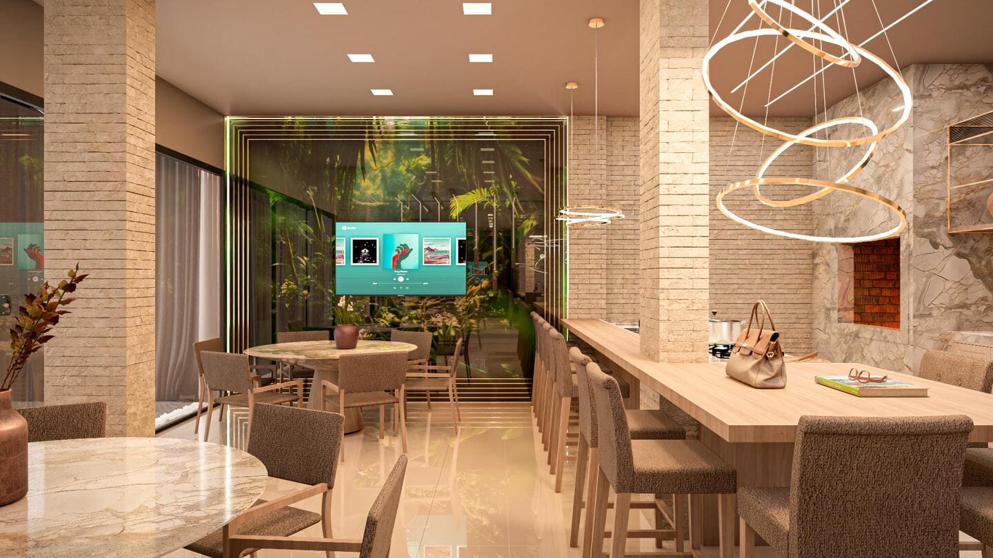 Area de lazer 5 do Rivermouth Residence em Porto Belo SC