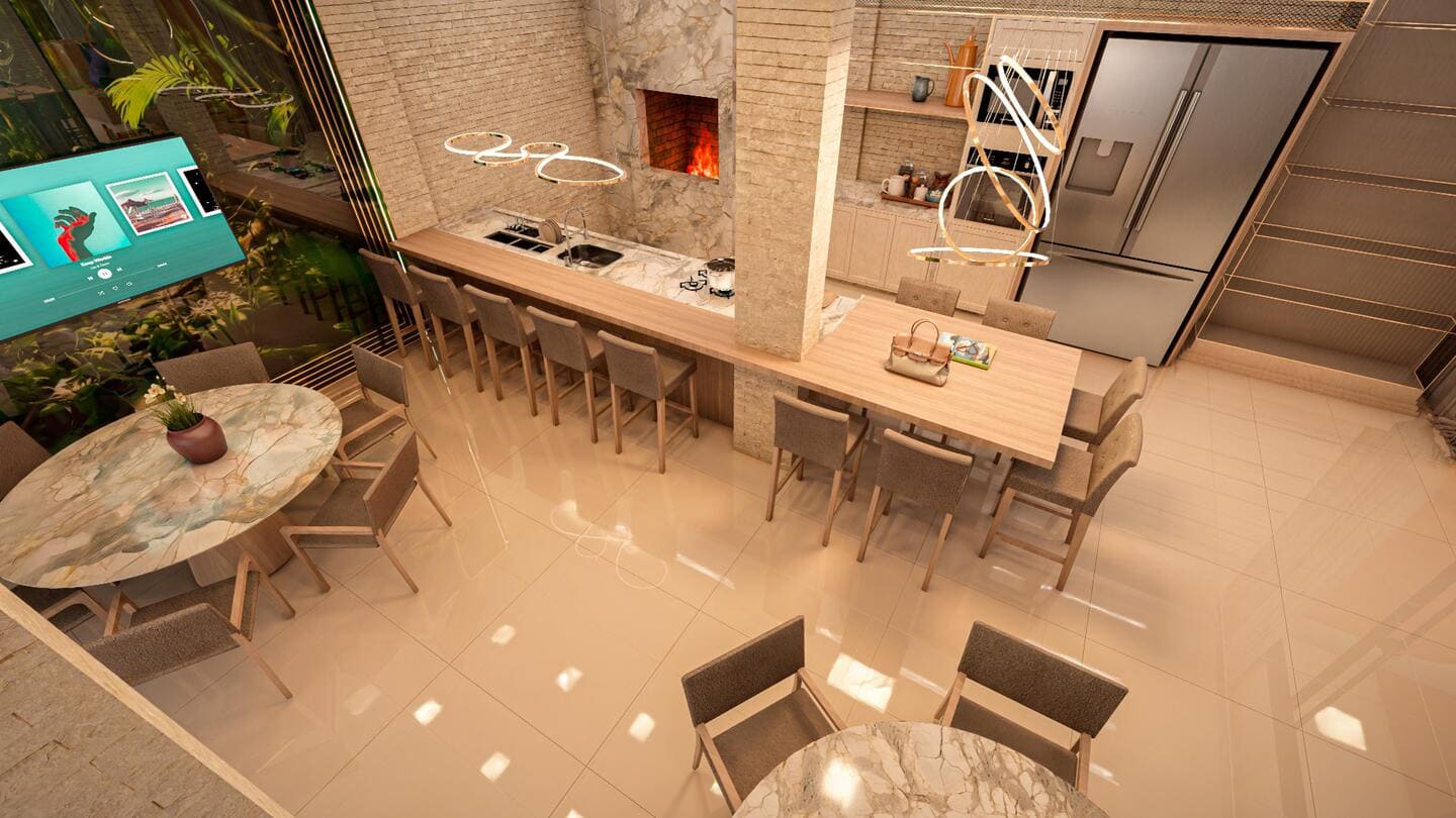 Area de lazer 7 do Rivermouth Residence em Porto Belo SC