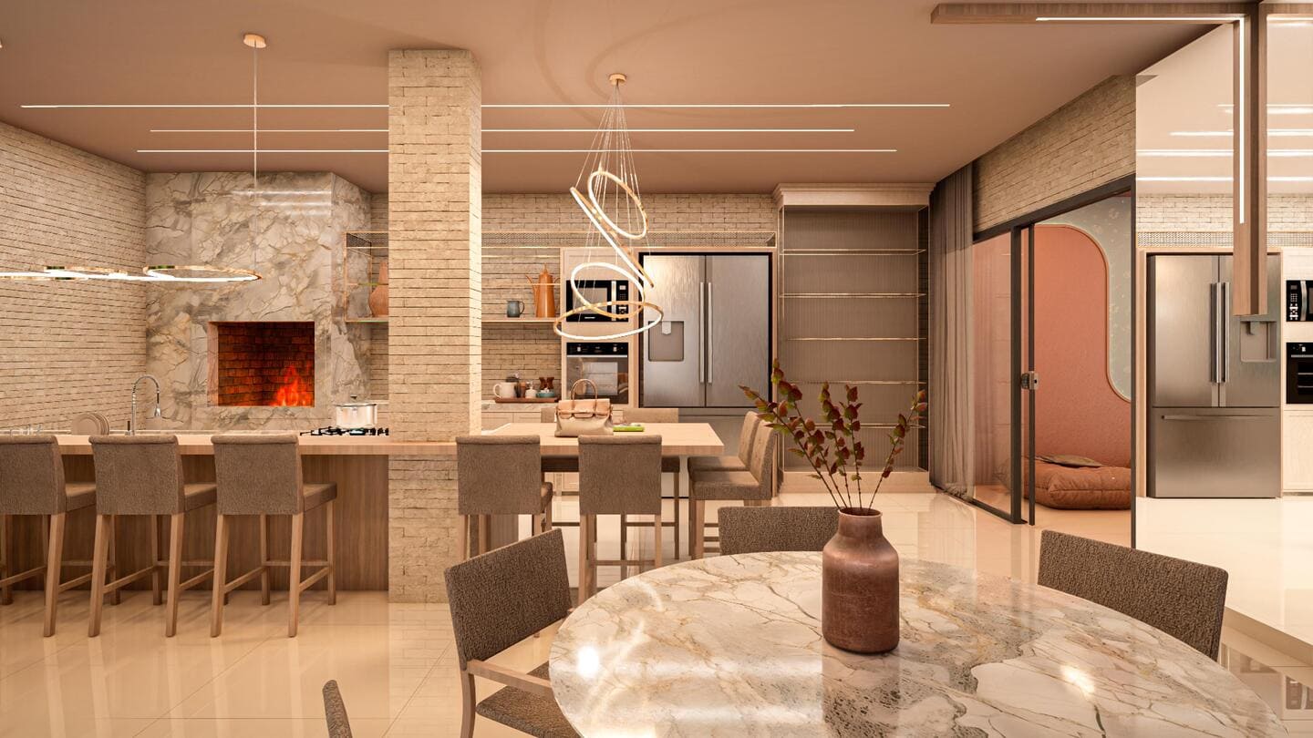 Area de lazer 4 do Rivermouth Residence em Porto Belo SC