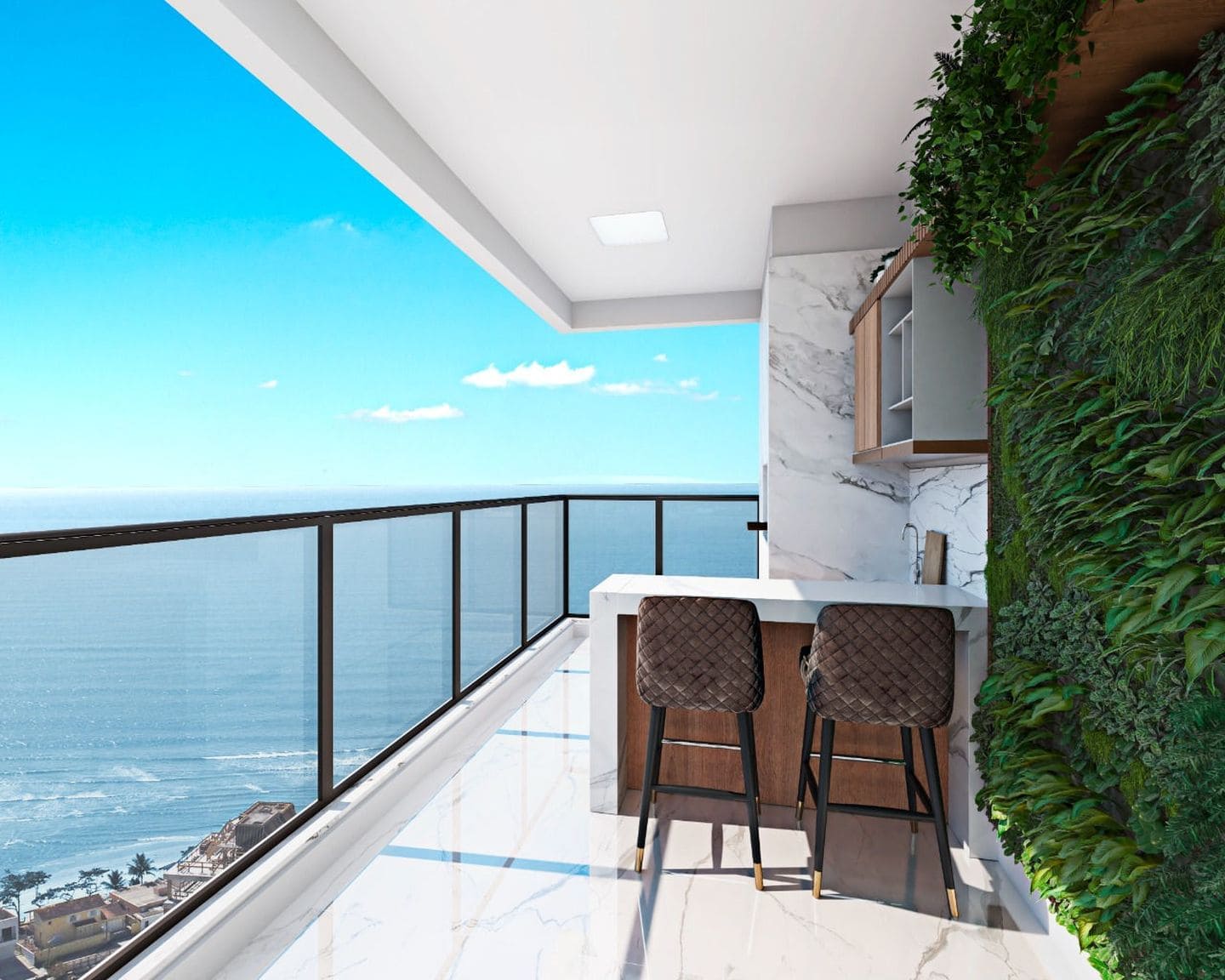 Render 7 do Roma Residenziale em Porto Belo SC