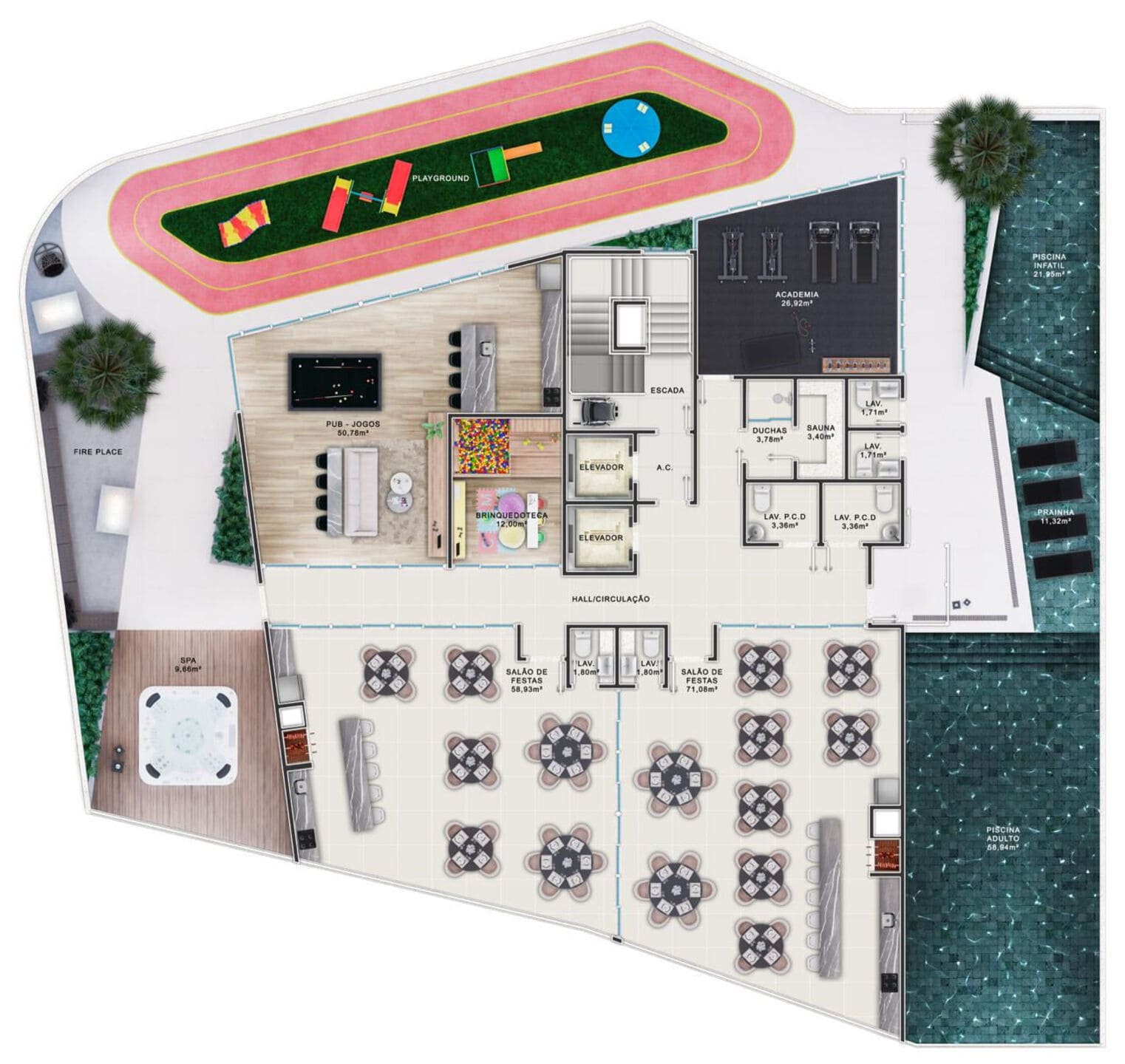 Planta 2 do Rotterdam Park em Porto Belo SC