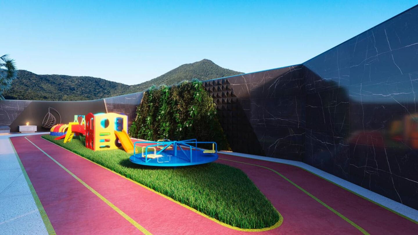 Area de lazer 4 do Rotterdam Park em Porto Belo SC
