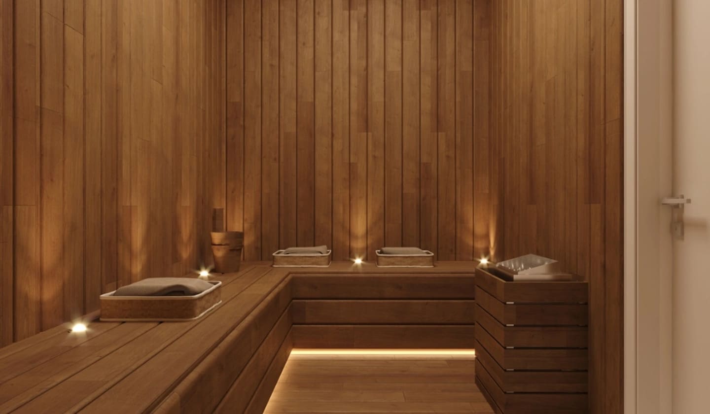 Area de spa do Heritage Residence em Porto Belo SC