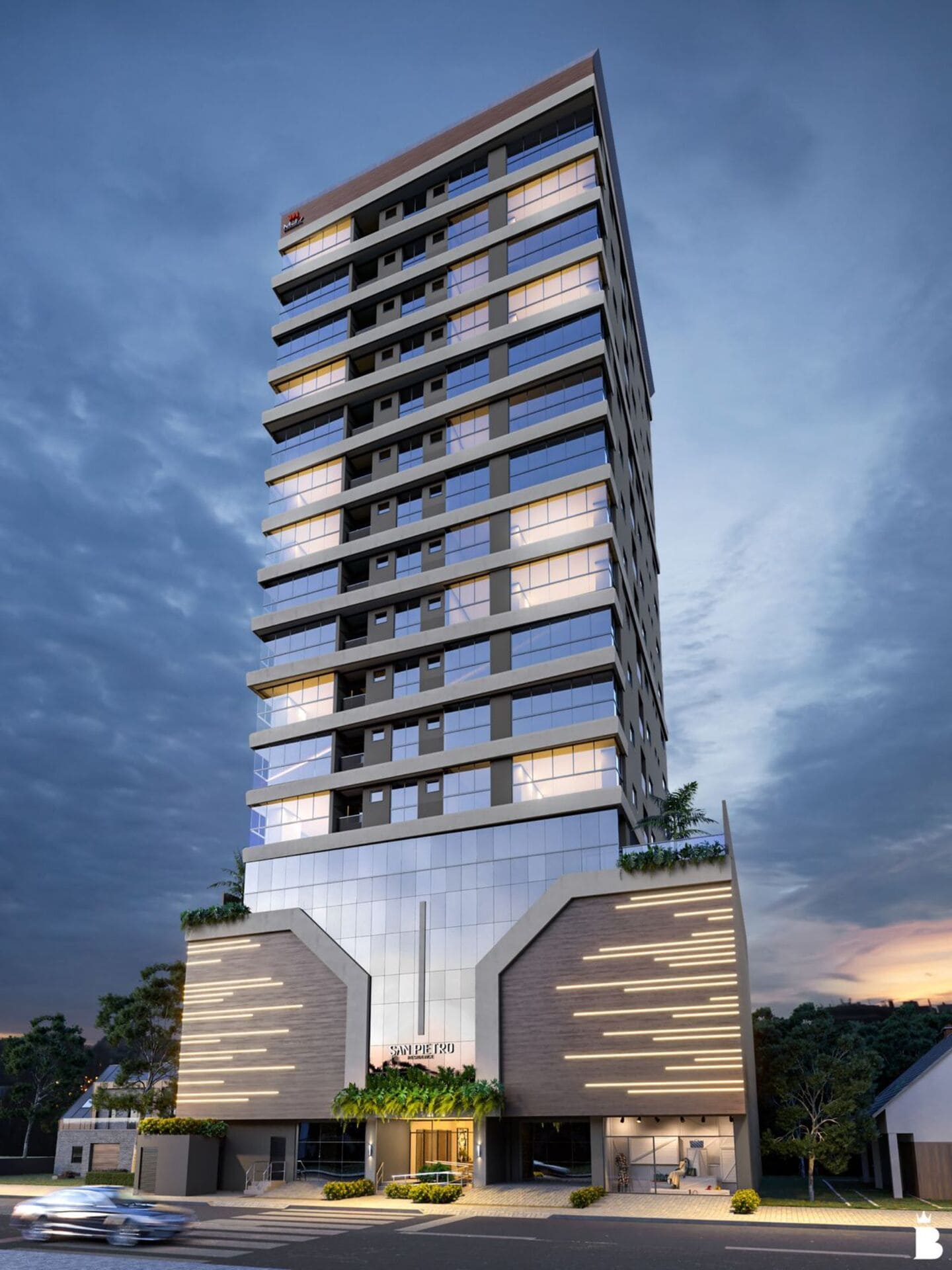 Render 7 do San Pietro Residence em Porto Belo SC