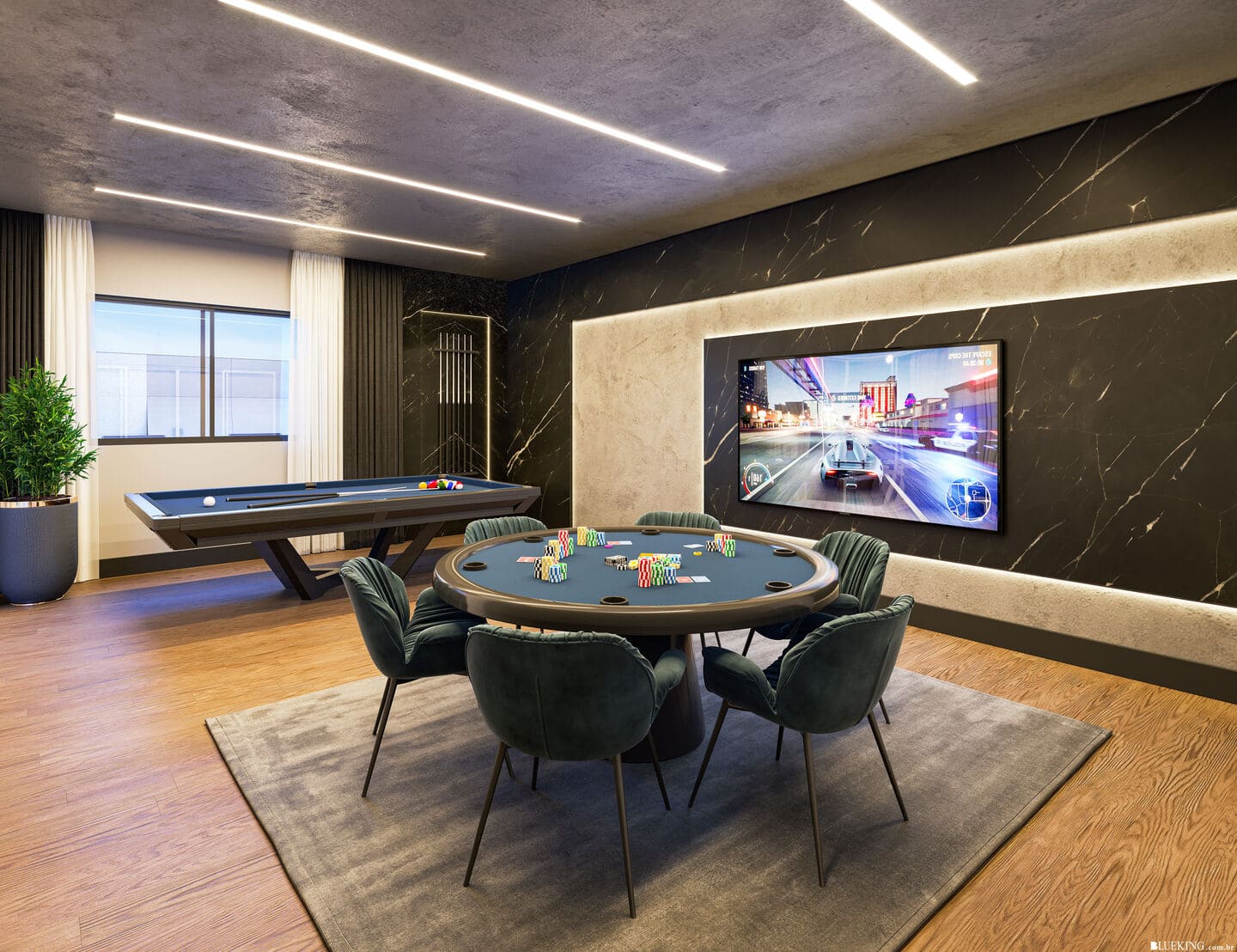 Area de lazer 3 do Selent Sunrise Residence em Porto Belo SC