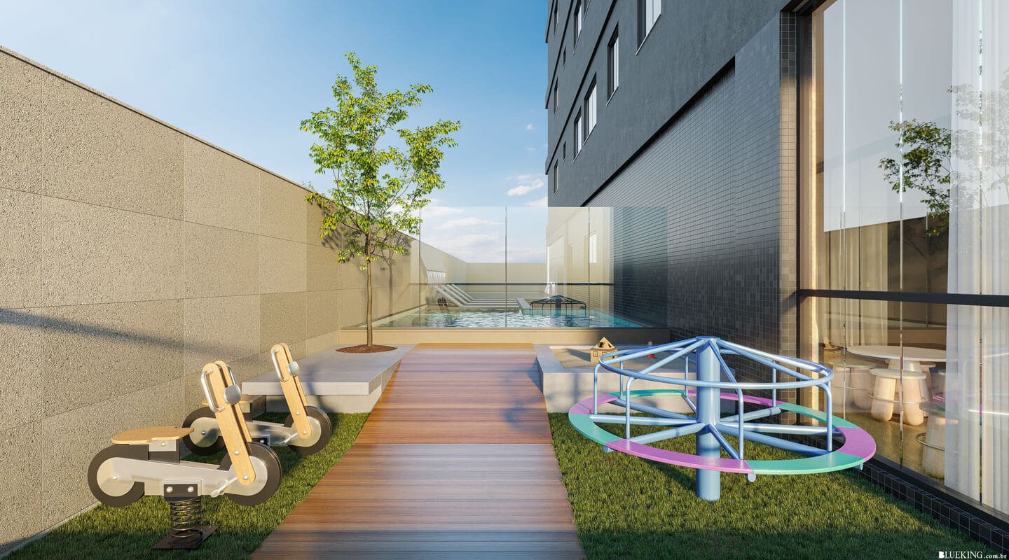 Area de lazer 4 do Selent Sunrise Residence em Porto Belo SC