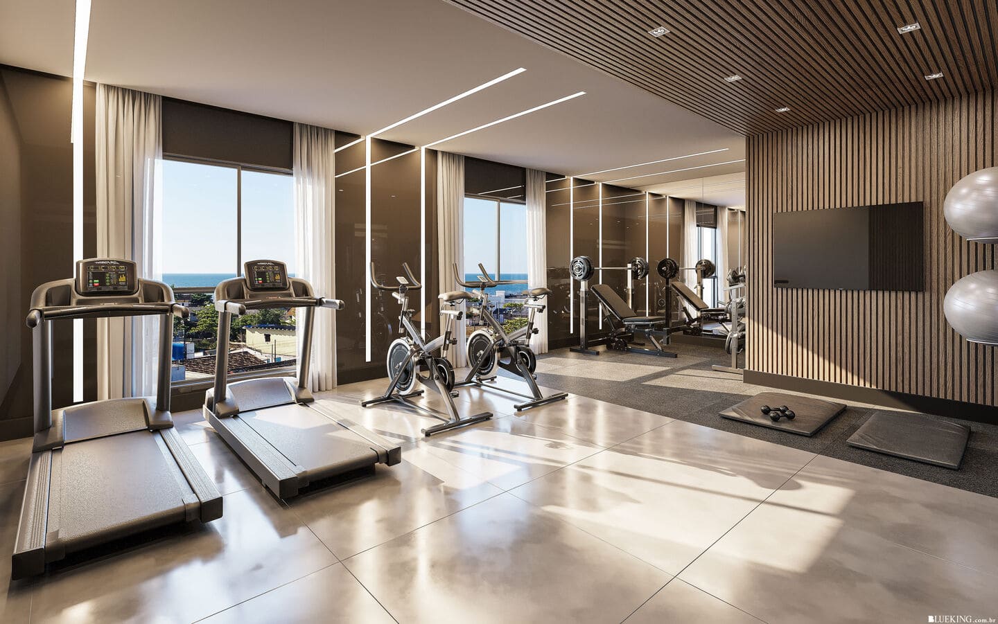 Area de lazer 6 do Selent Sunrise Residence em Porto Belo SC