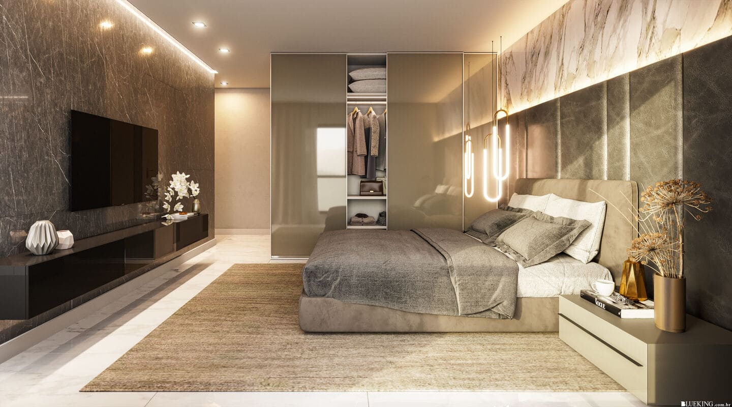 Render 2 do Selent Sunrise Residence em Porto Belo SC