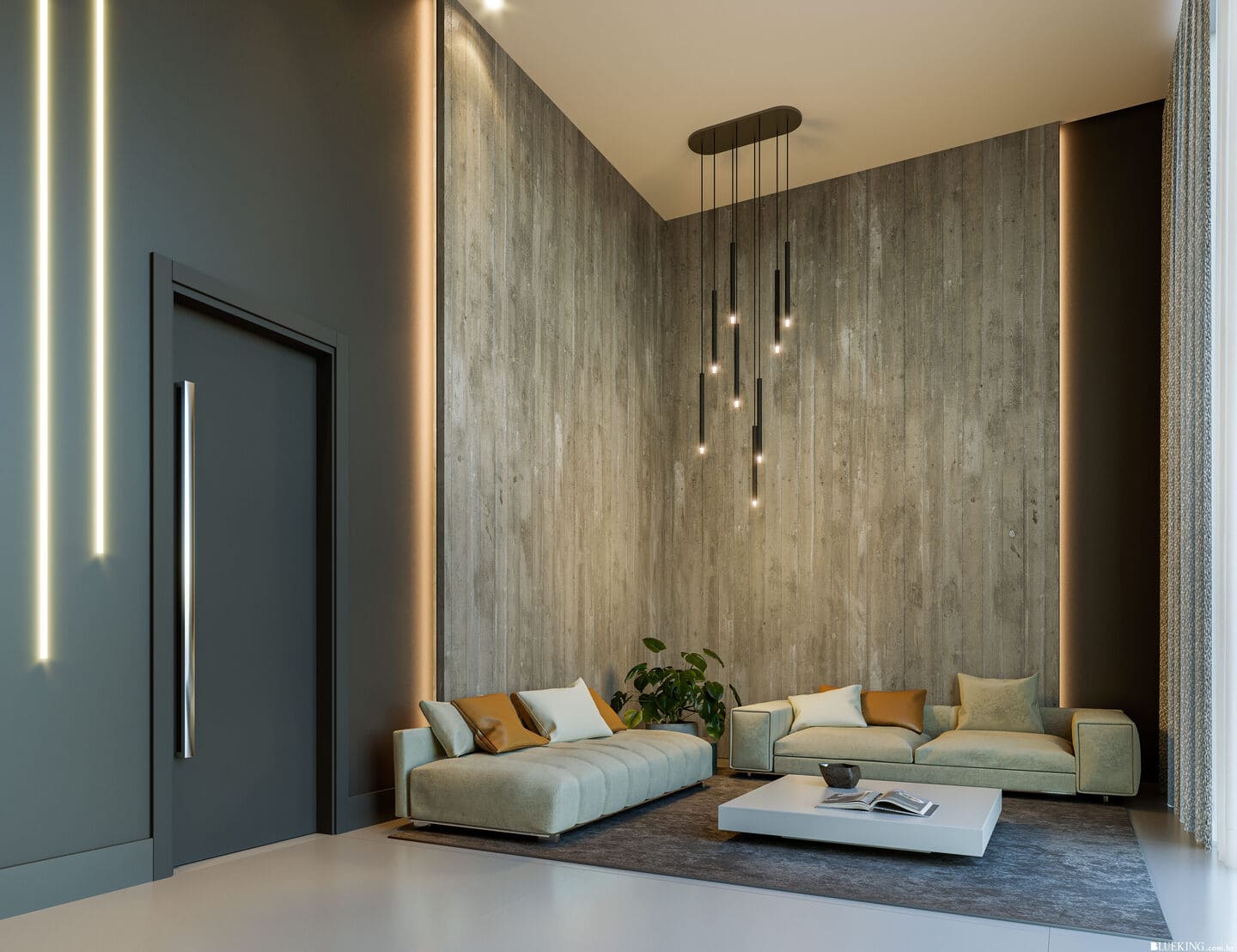 Render 3 do Selent Sunrise Residence em Porto Belo SC