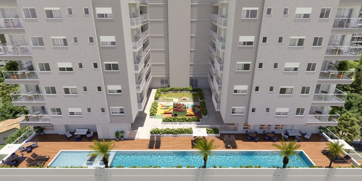 Area de lazer 11 do Seven em Porto Belo SC