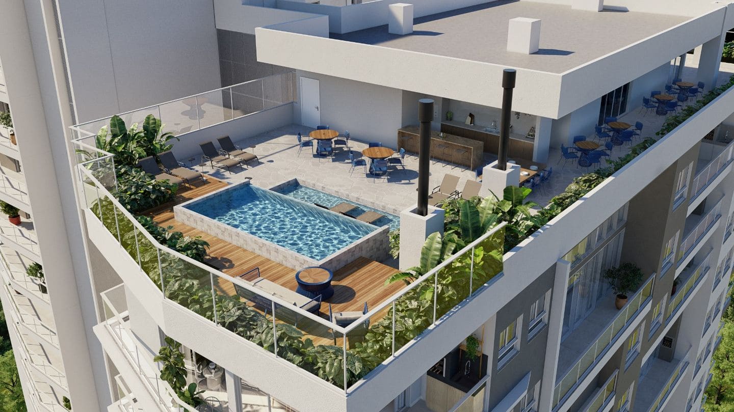 Render 1 do Seven em Porto Belo SC
