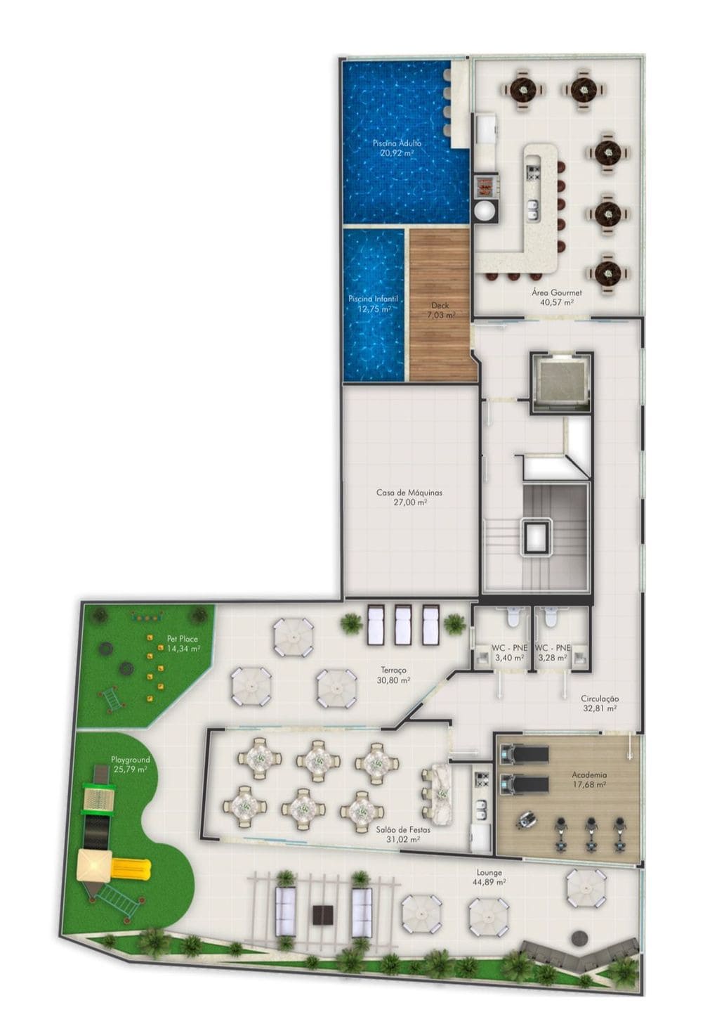 Planta 2 do Soft Breeze em Porto Belo SC