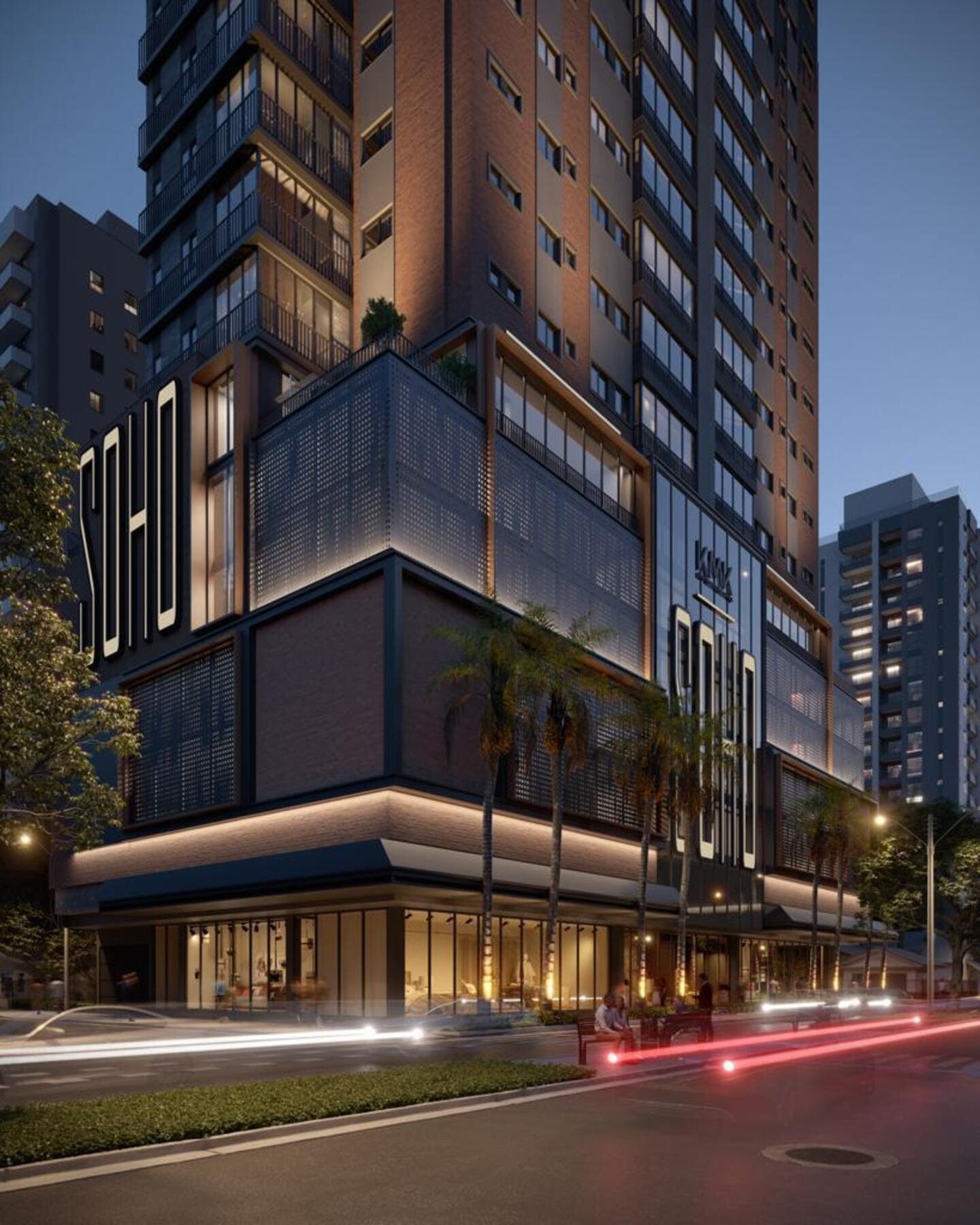 Render 2 do Soho em Porto Belo SC