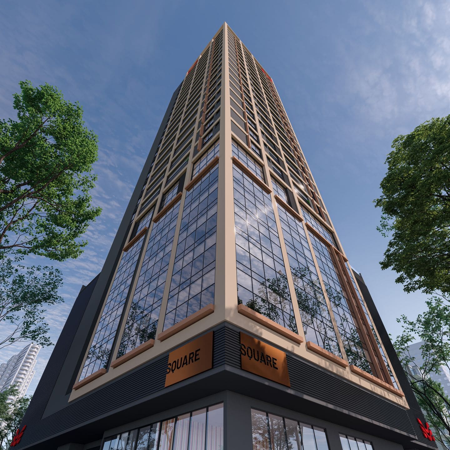 Render 2 do Square em Porto Belo SC
