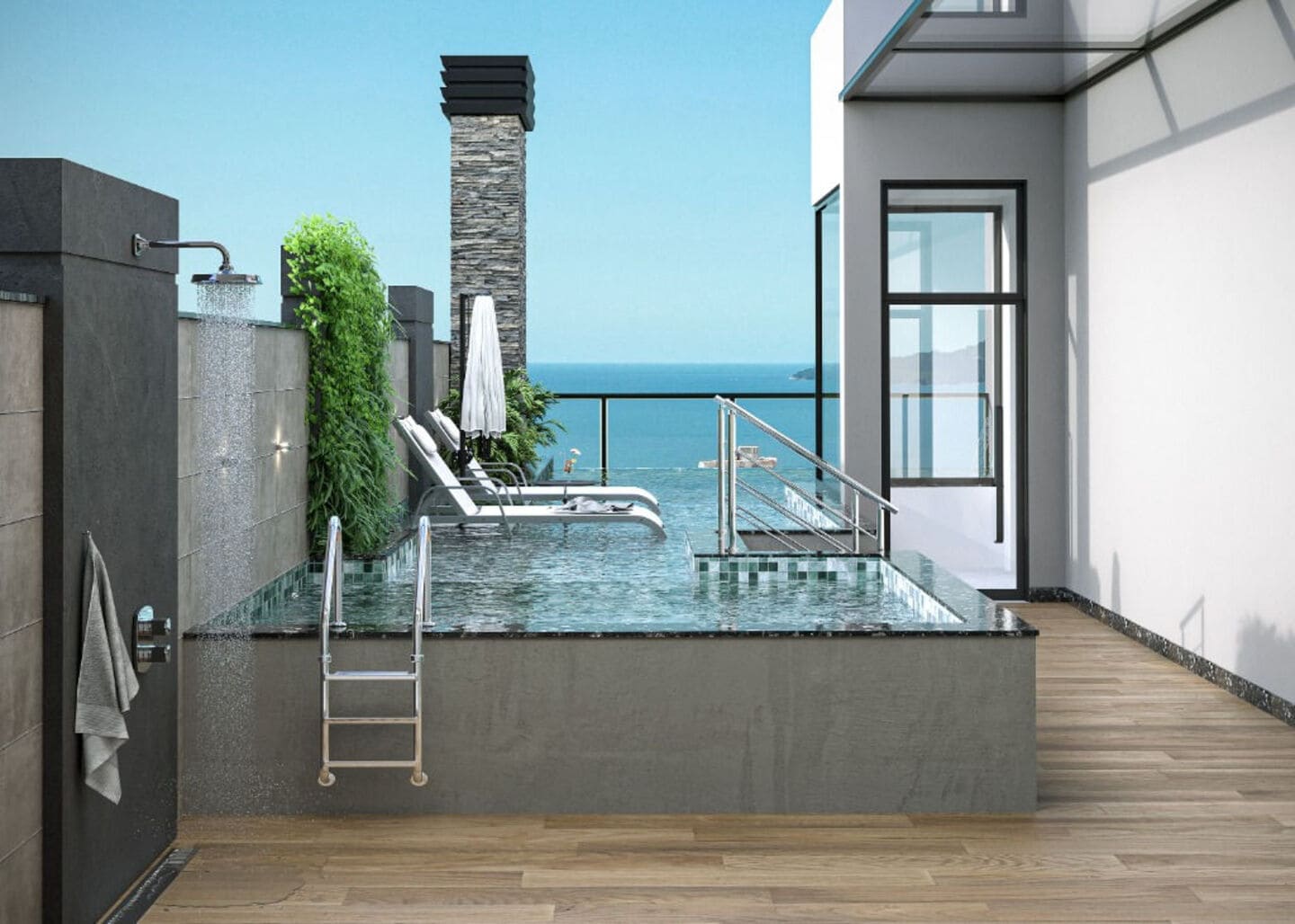 Render 1 do Sun Beach Residence em Porto Belo SC
