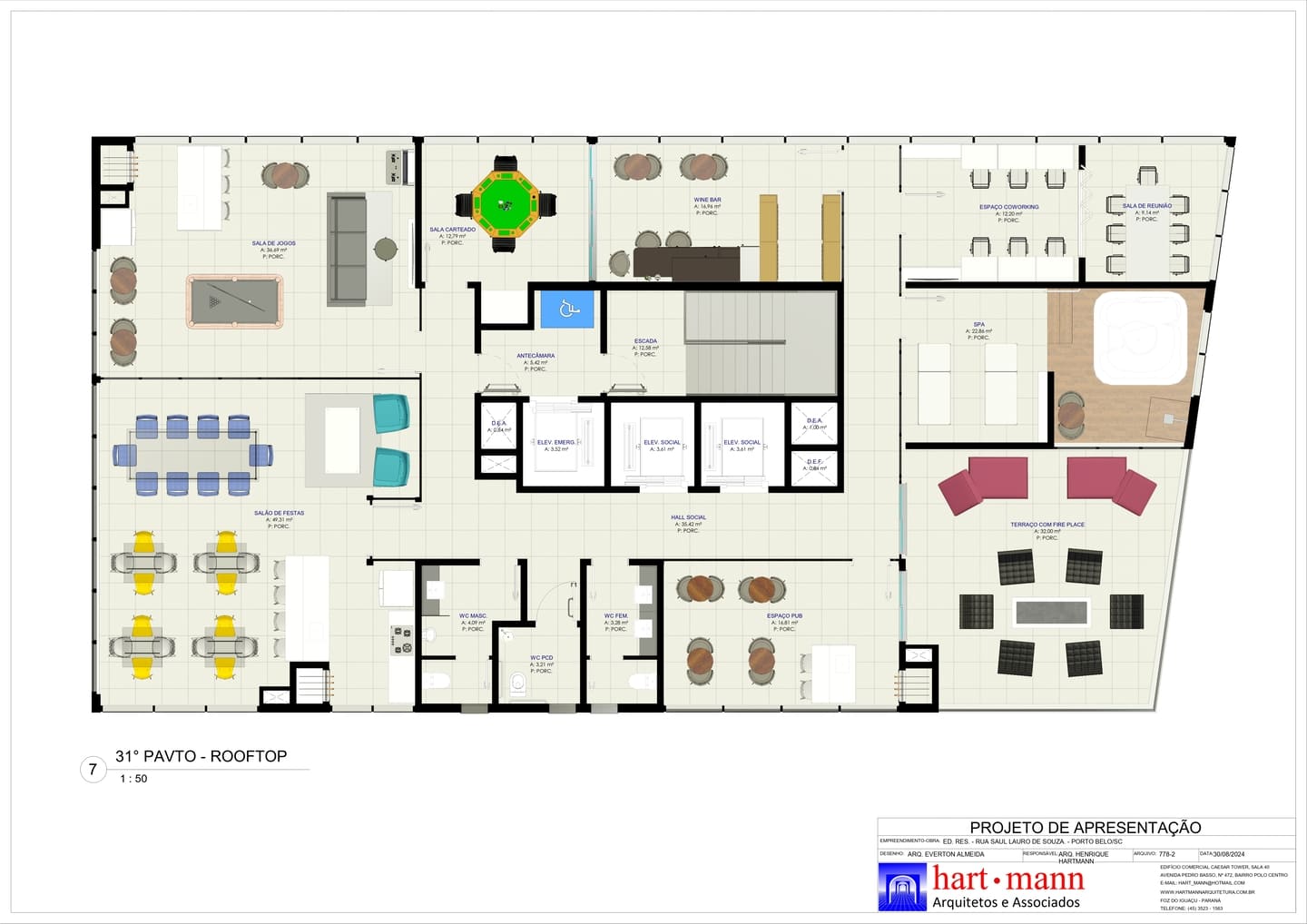 Area de lazer 10 do Superiore Residence em Porto Belo SC