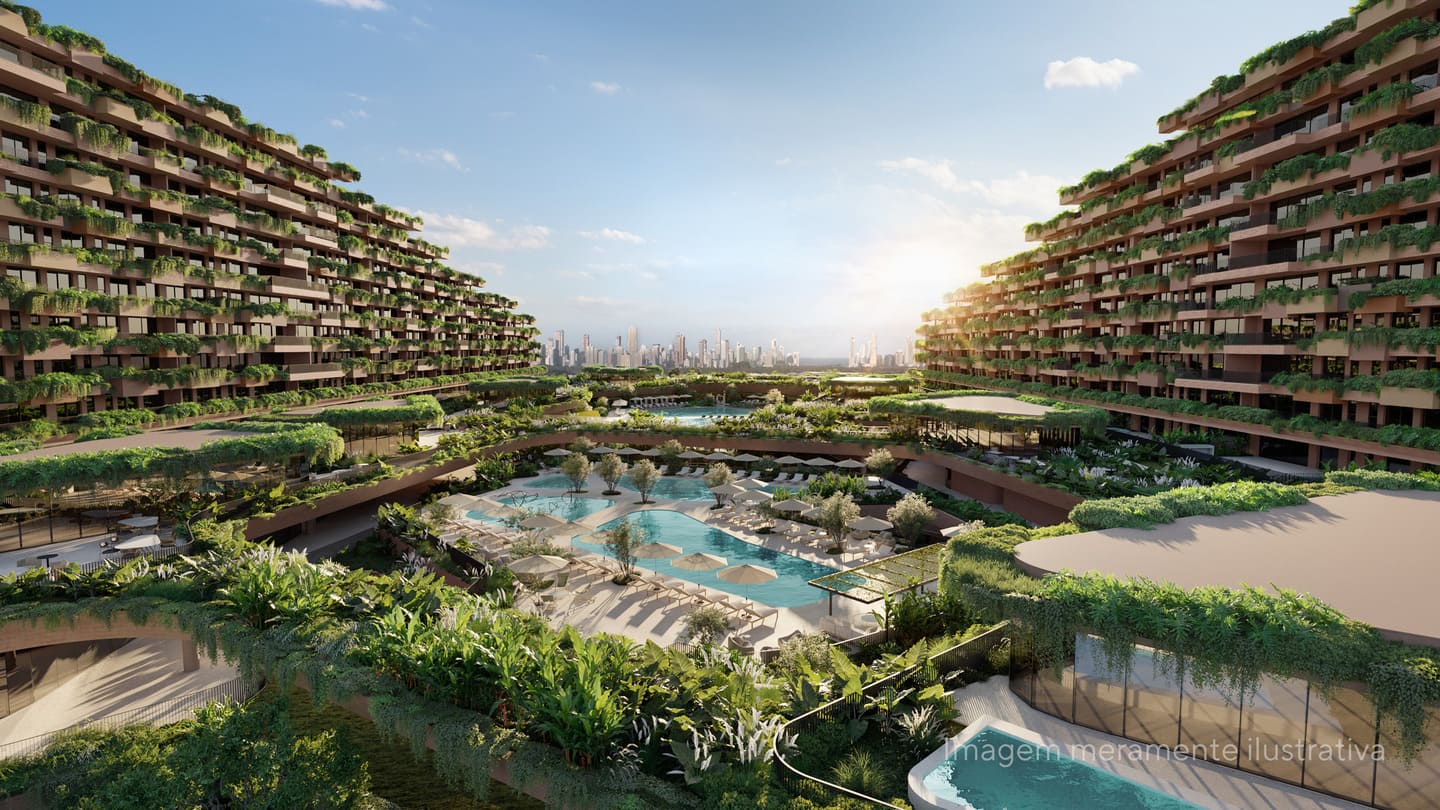 Render 1 do Terra All Resort em Porto Belo SC