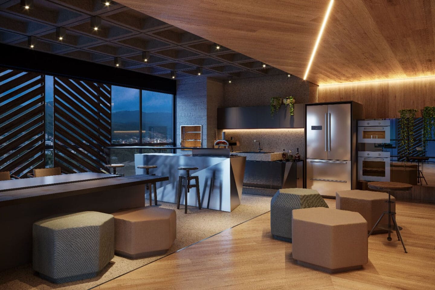 Area de lazer 17 do The Edge Tower em Porto Belo SC