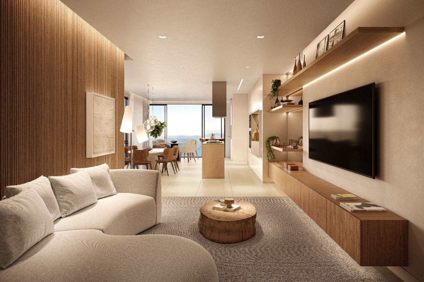Render 3 do The Edge Tower em Porto Belo SC