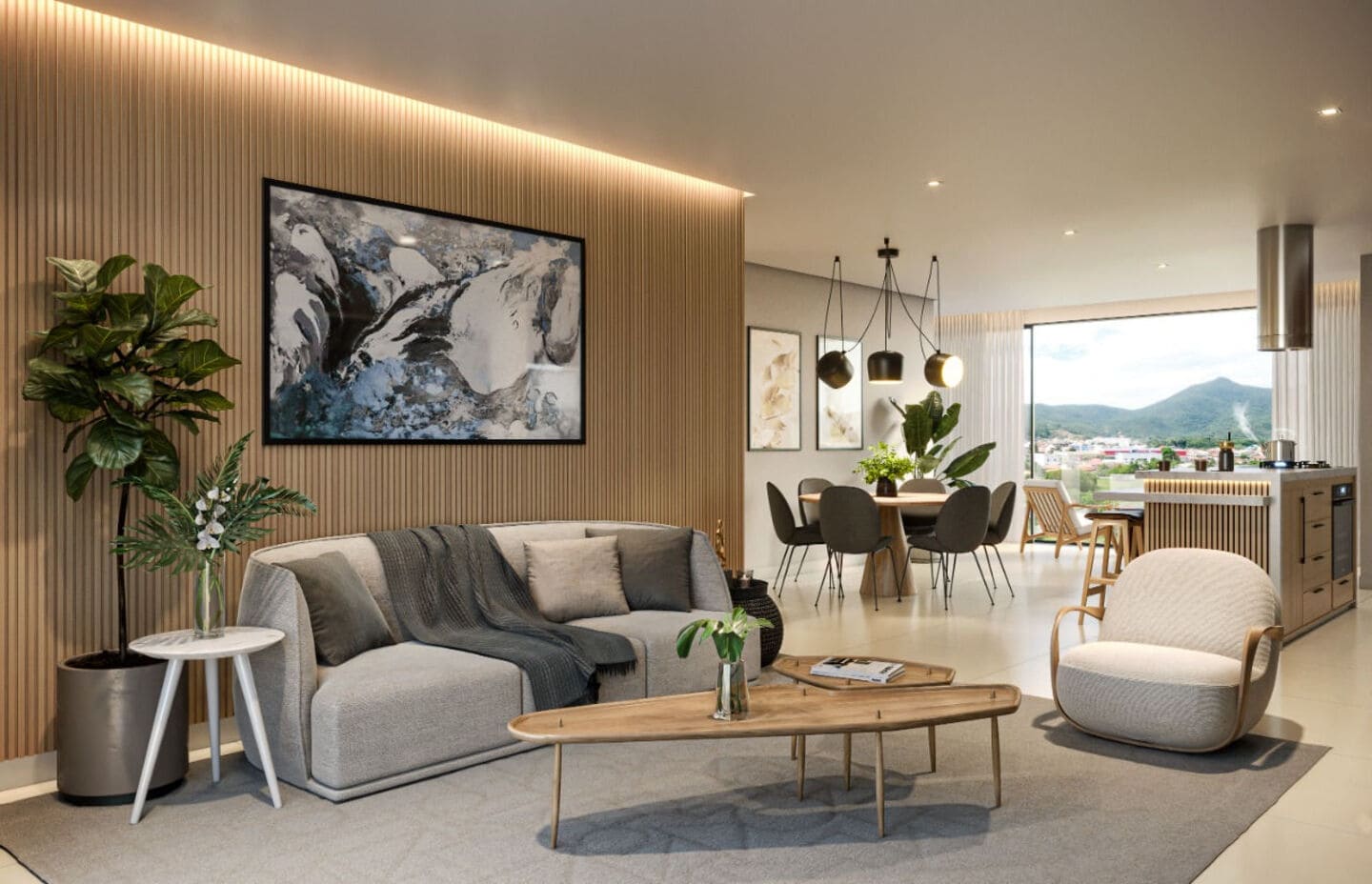Render 2 do The Edge Tower em Porto Belo SC