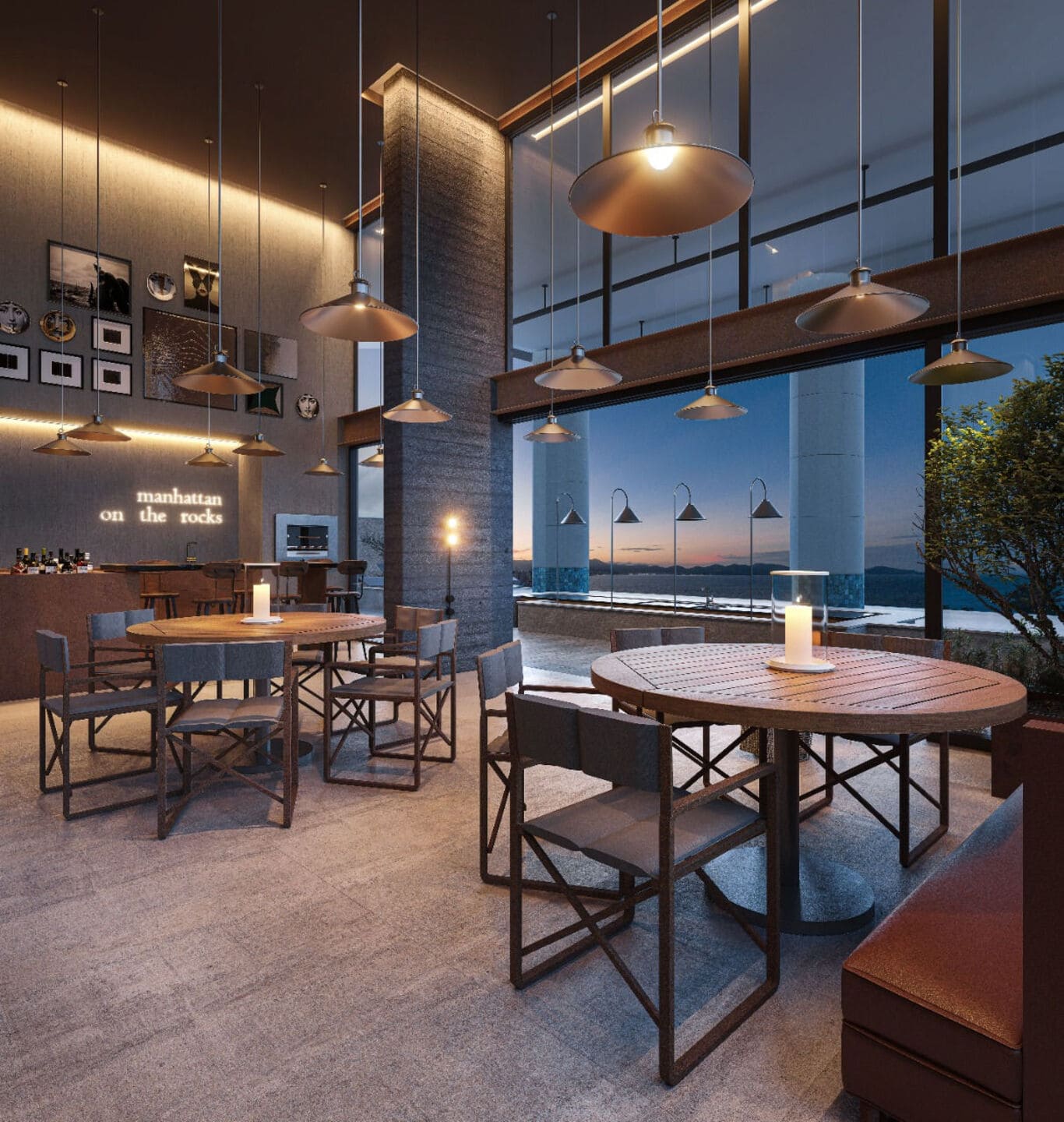 Area de lazer 16 do The Edge Tower em Porto Belo SC