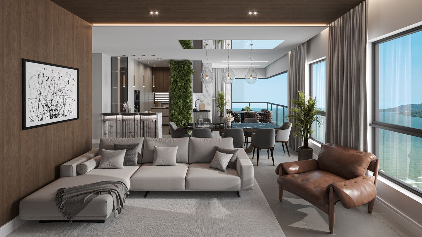 Render 3 do The Level Paradise em Porto Belo SC