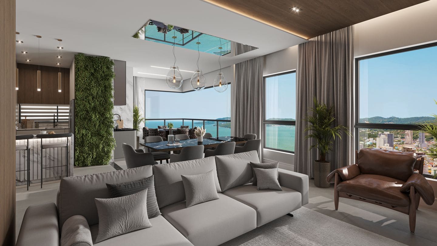 Render 4 do The Level Paradise em Porto Belo SC