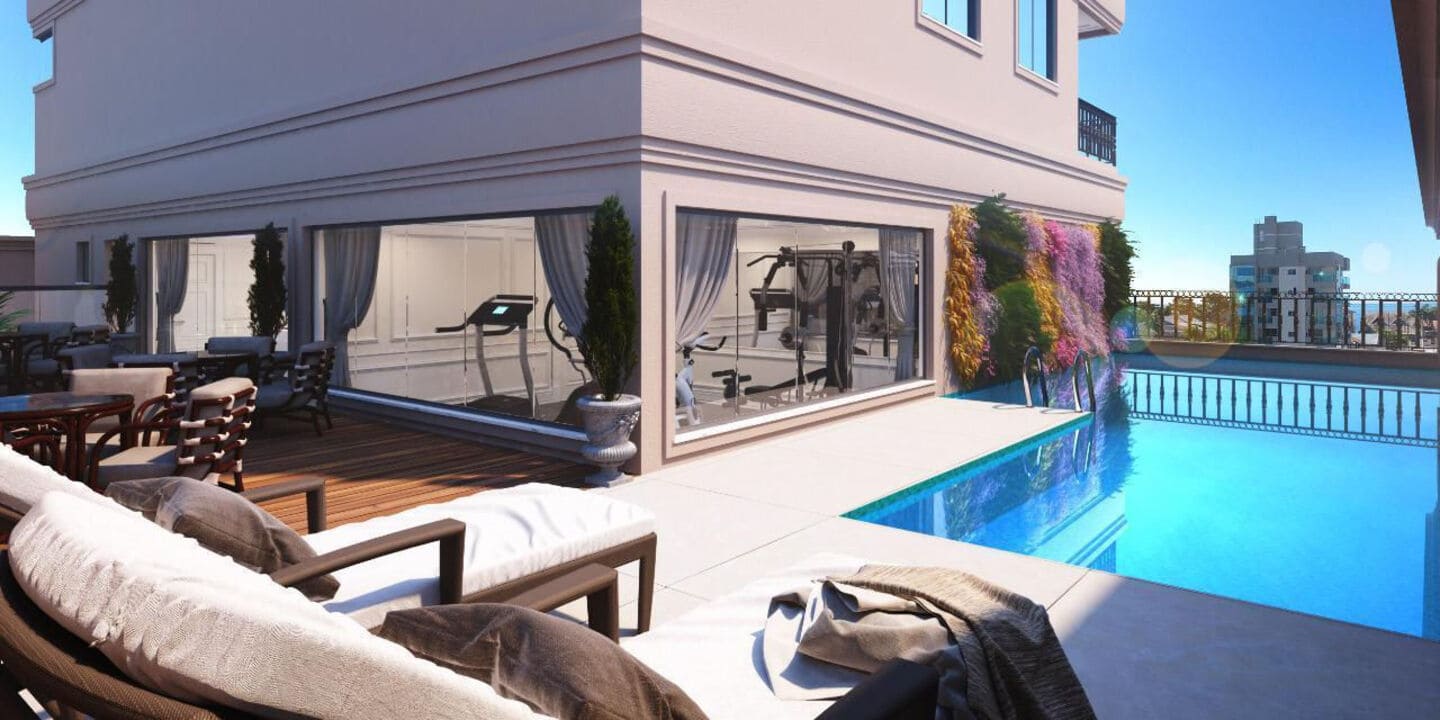 Render 1 do The One Residence em Porto Belo SC