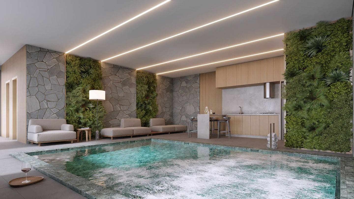 Render 1 do Toronto Palace em Porto Belo SC