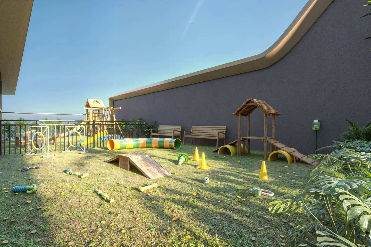 Area de lazer 14 do Triton Skyhomes em Porto Belo SC