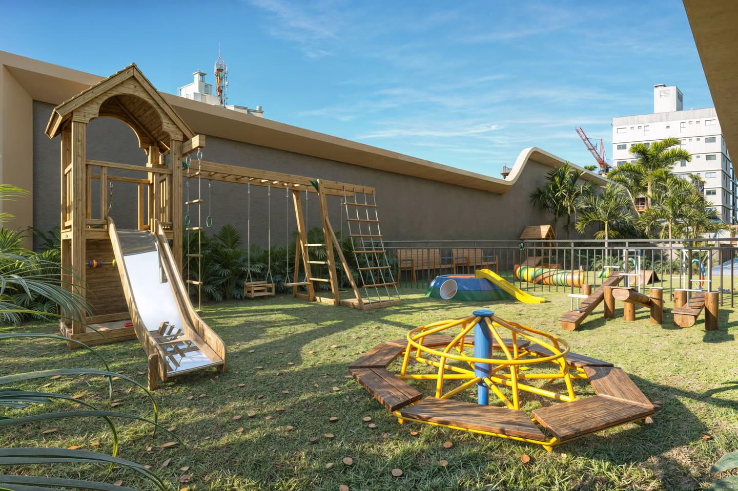 Area de lazer 11 do Triton Skyhomes em Porto Belo SC