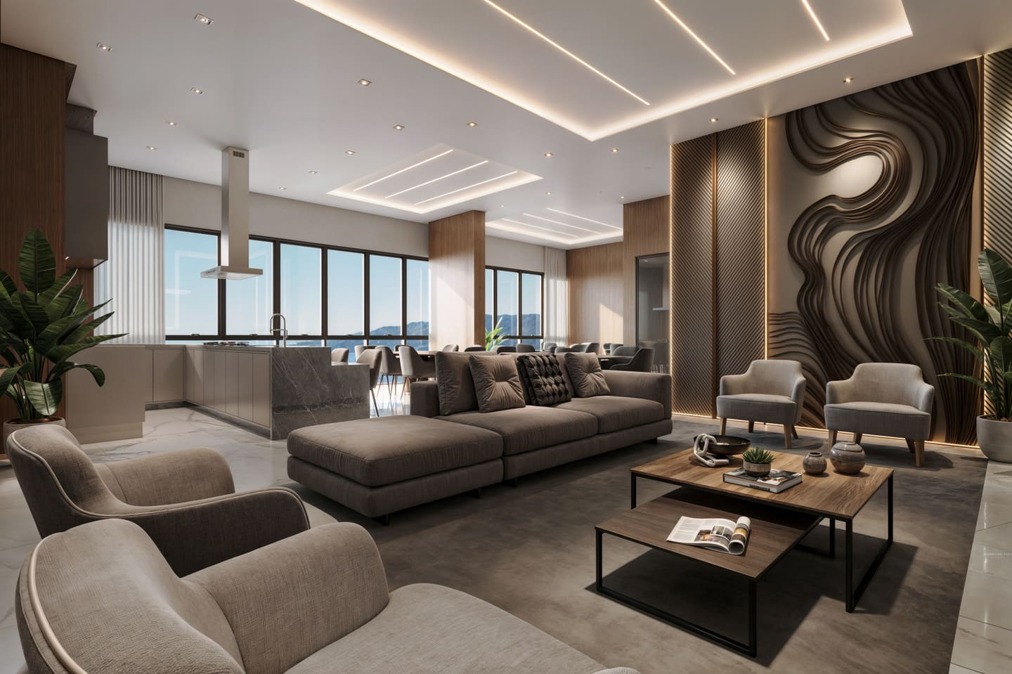 Render 7 do Triton Skyhomes em Porto Belo SC