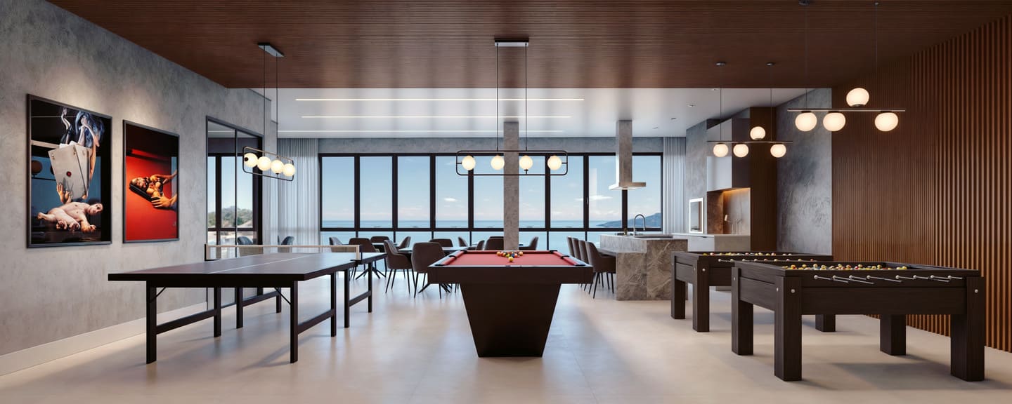 Area de lazer 9 do Triton Skyhomes em Porto Belo SC