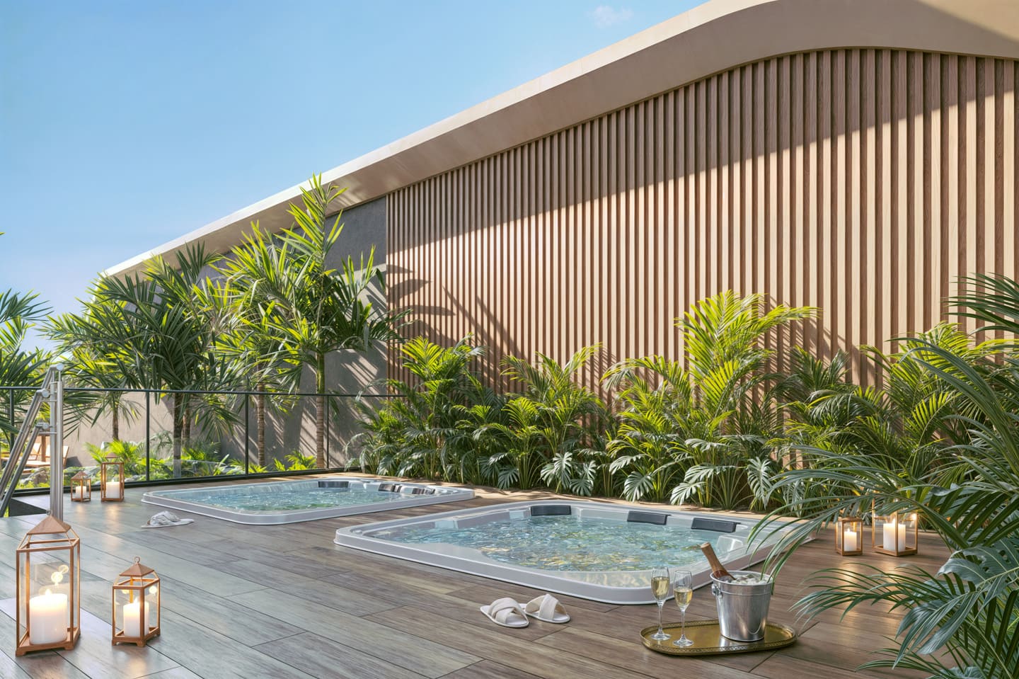 Area de lazer 6 do Triton Skyhomes em Porto Belo SC