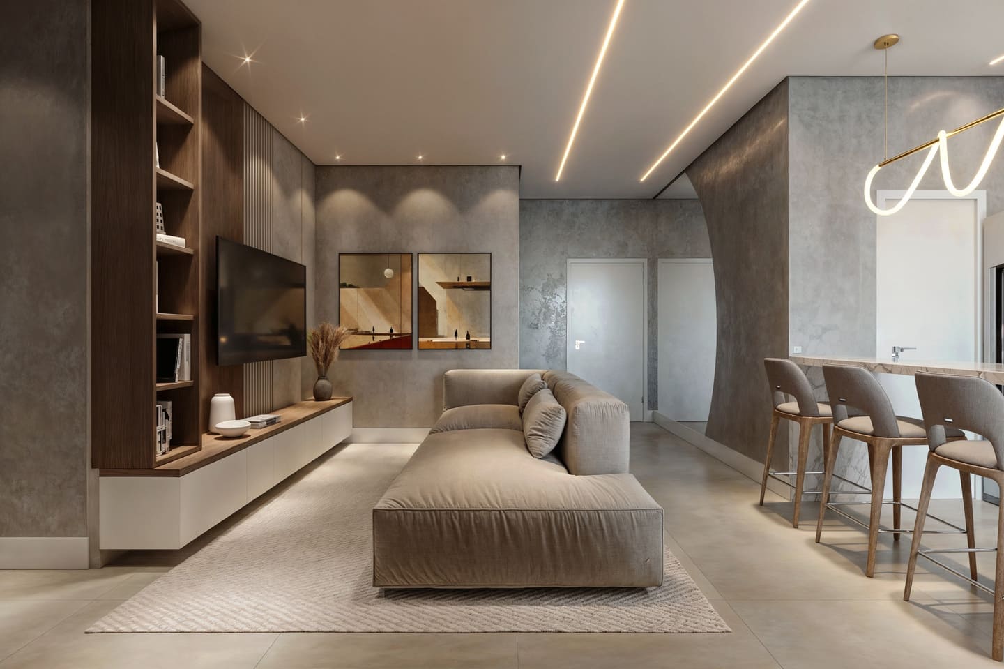 Render 4 do Triton Skyhomes em Porto Belo SC