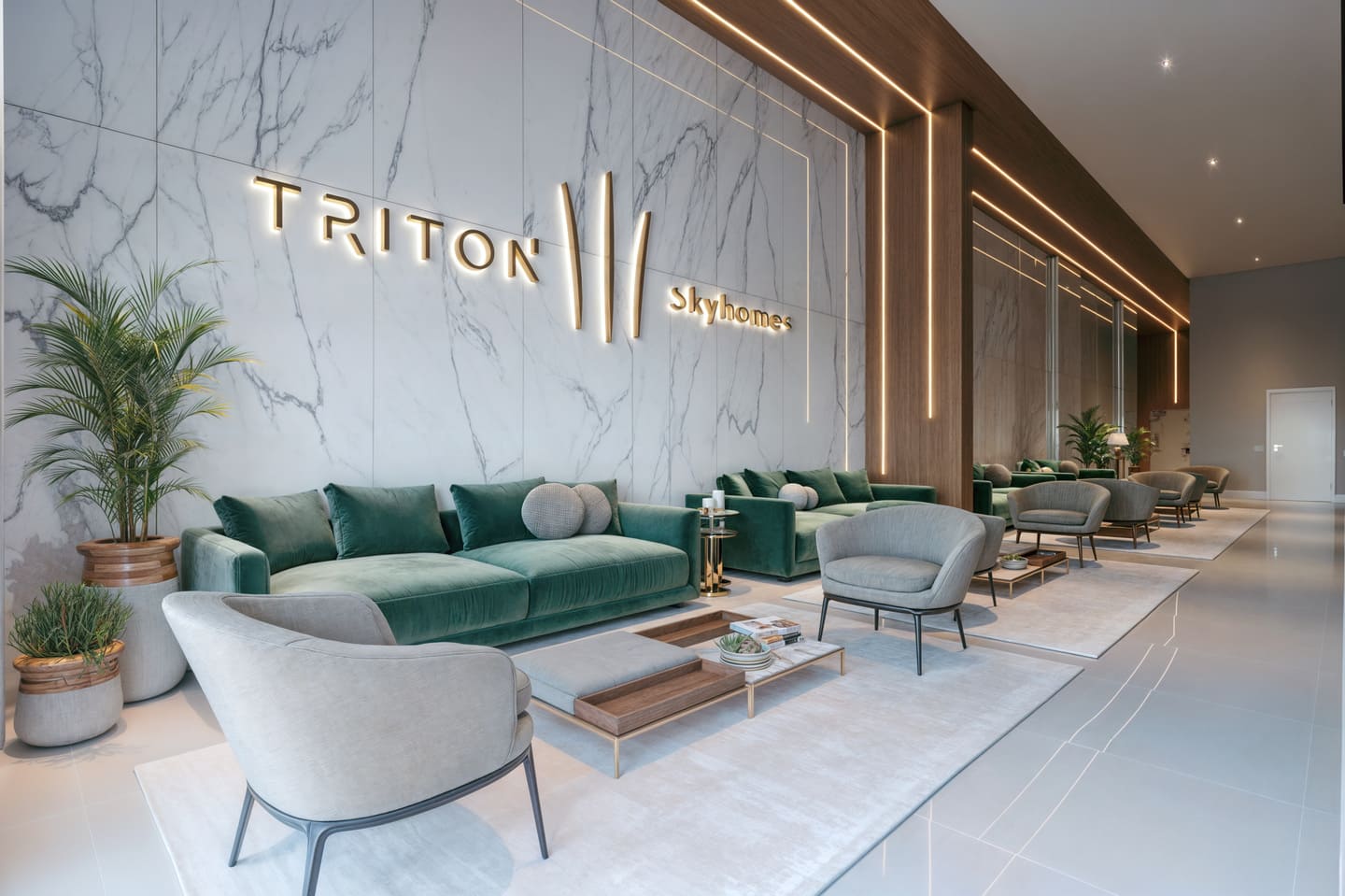 Area de lazer 3 do Triton Skyhomes em Porto Belo SC