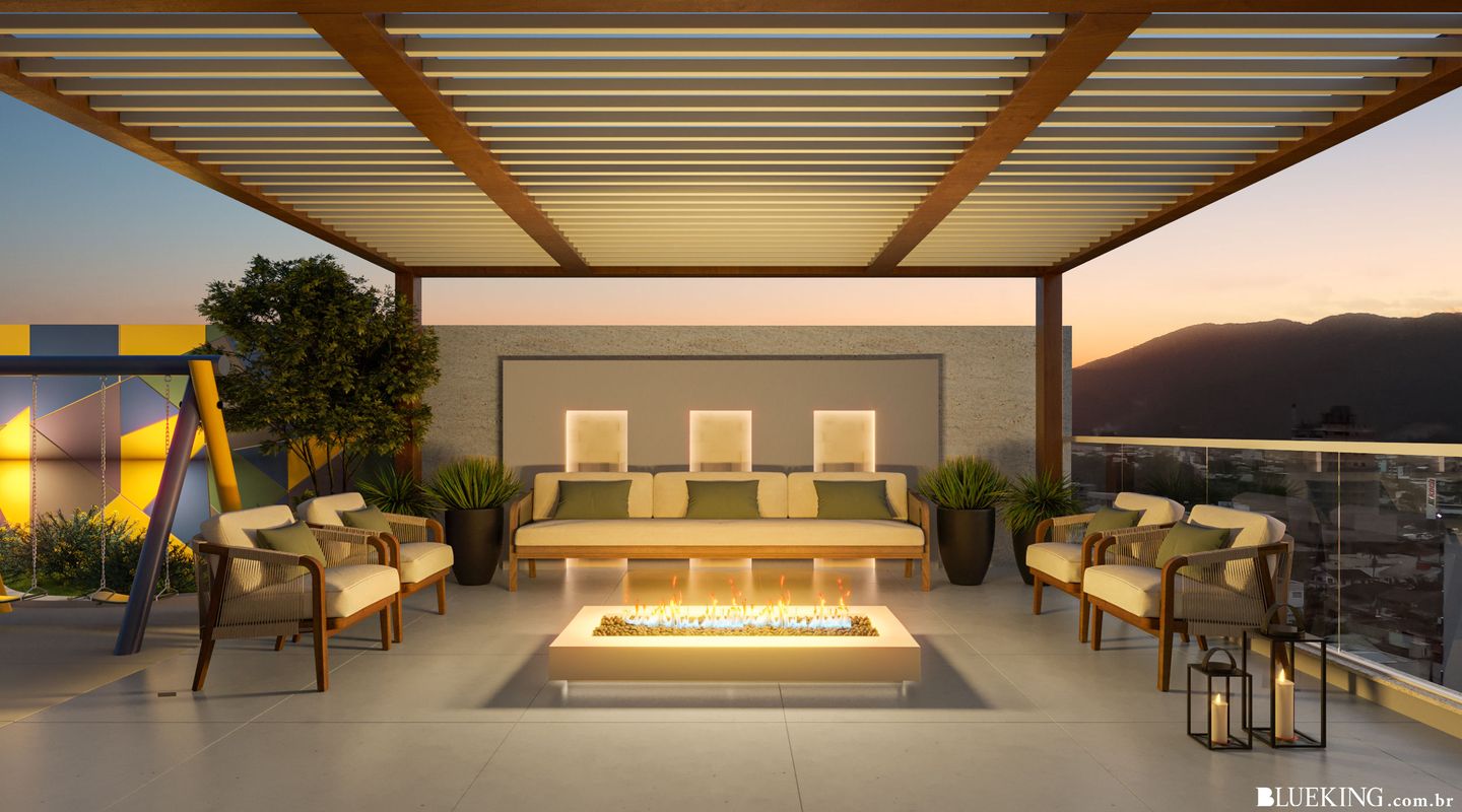 Area de lazer 6 do Turin Residence em Porto Belo SC