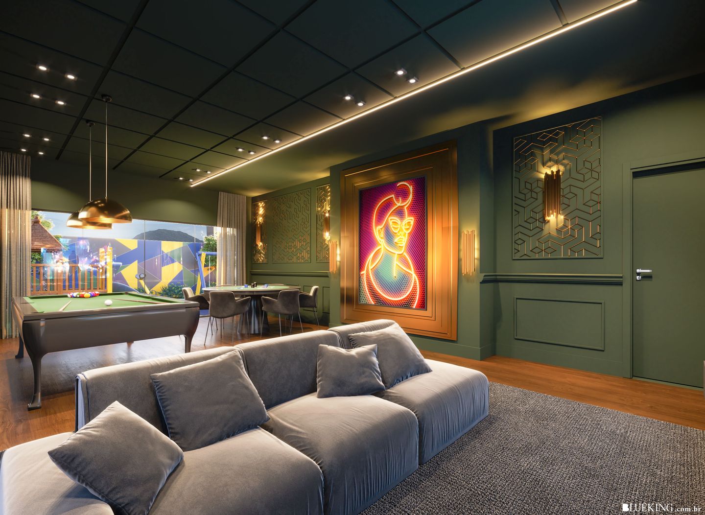 Area de lazer 3 do Turin Residence em Porto Belo SC