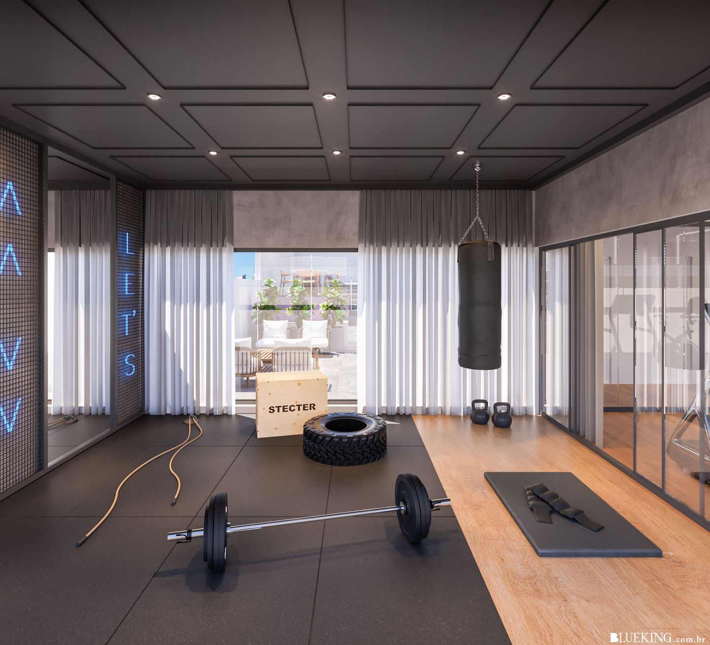 Area de lazer 4 do Turin Residence em Porto Belo SC