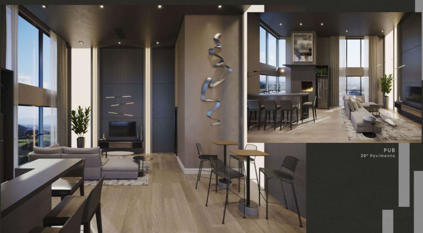Render 2 do Union Tower em Porto Belo SC