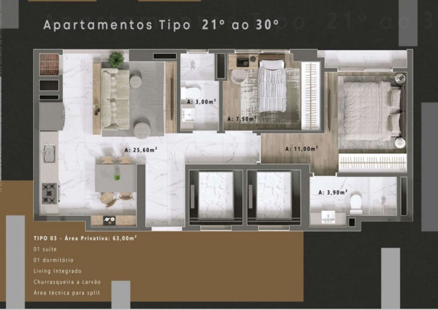Area de lazer 7 do Union Tower em Porto Belo SC