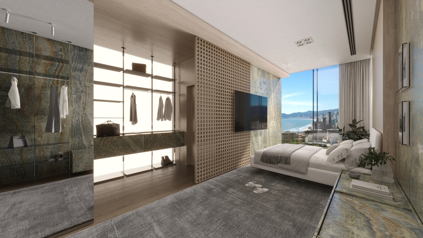 Render 4 do Vortex Tower em Porto Belo SC