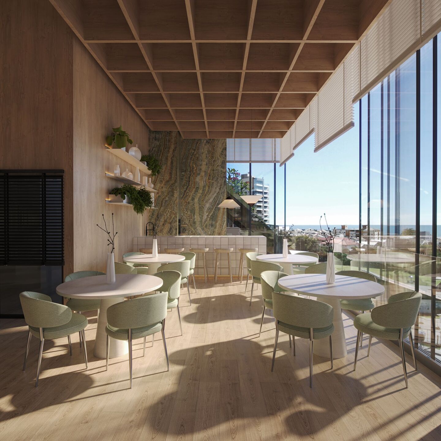 Render 3 do Vortex Tower em Porto Belo SC