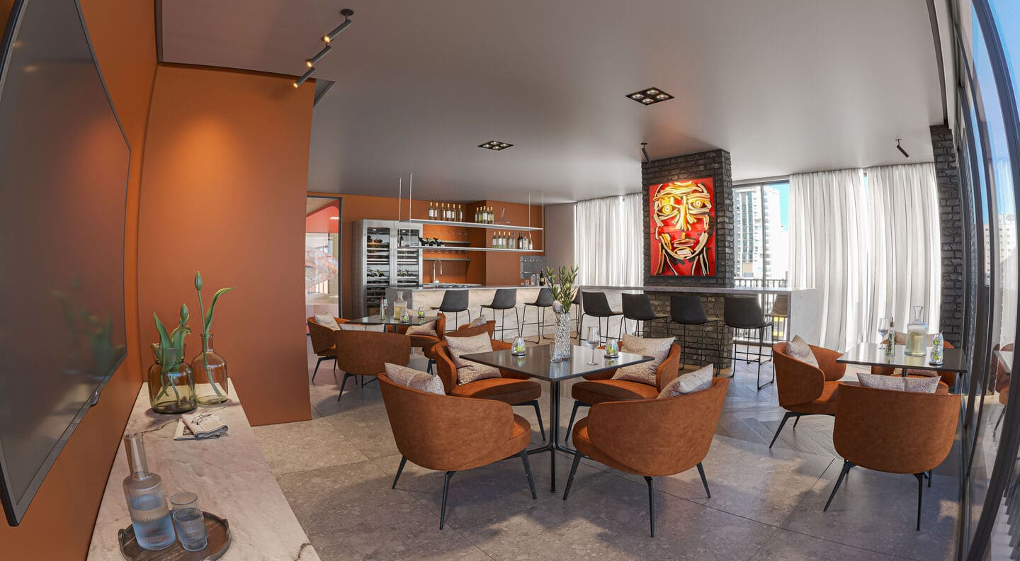 Render 3 do Vega Apartments em Porto Belo SC