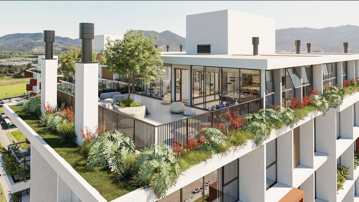 Render 2 do Veleiros Residence Vivapark em Porto Belo SC