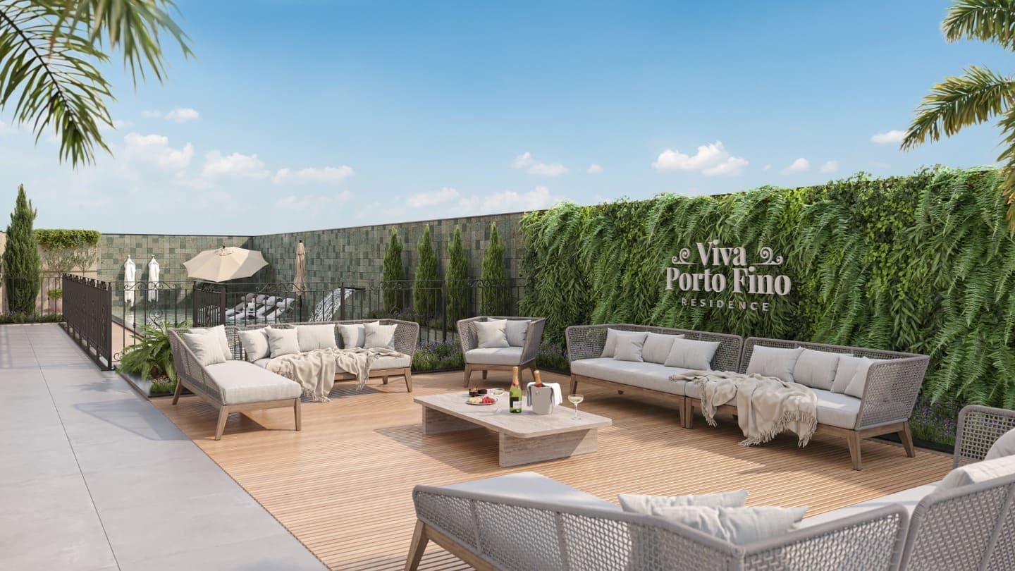 Area de lazer 1 do Viva Porto Fino Residence em Porto Belo SC