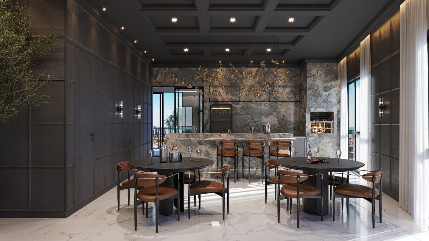 Area de lazer 4 do Viva Porto Fino Residence em Porto Belo SC