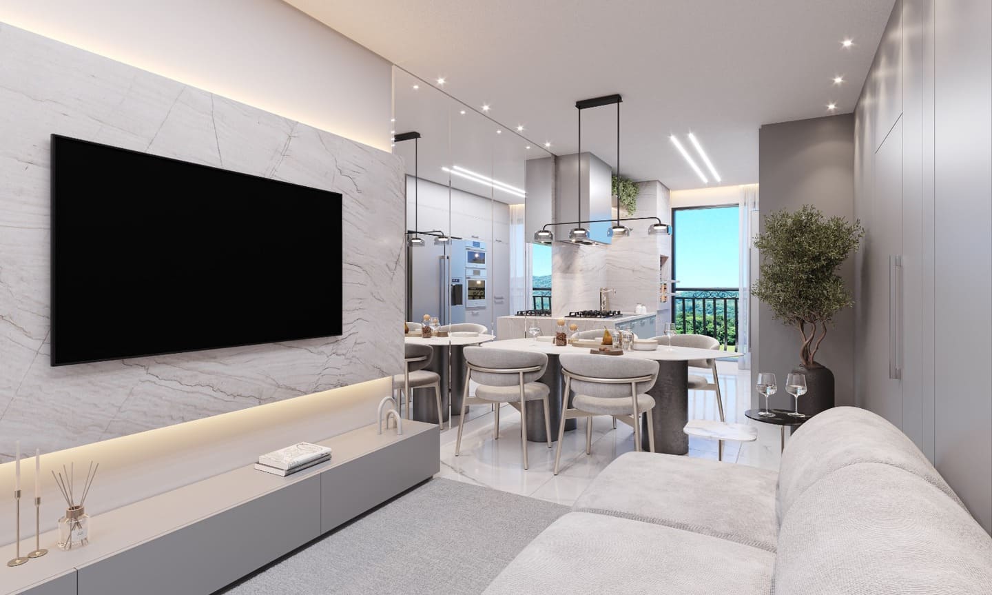 Render 2 do Viva Porto Fino Residence em Porto Belo SC