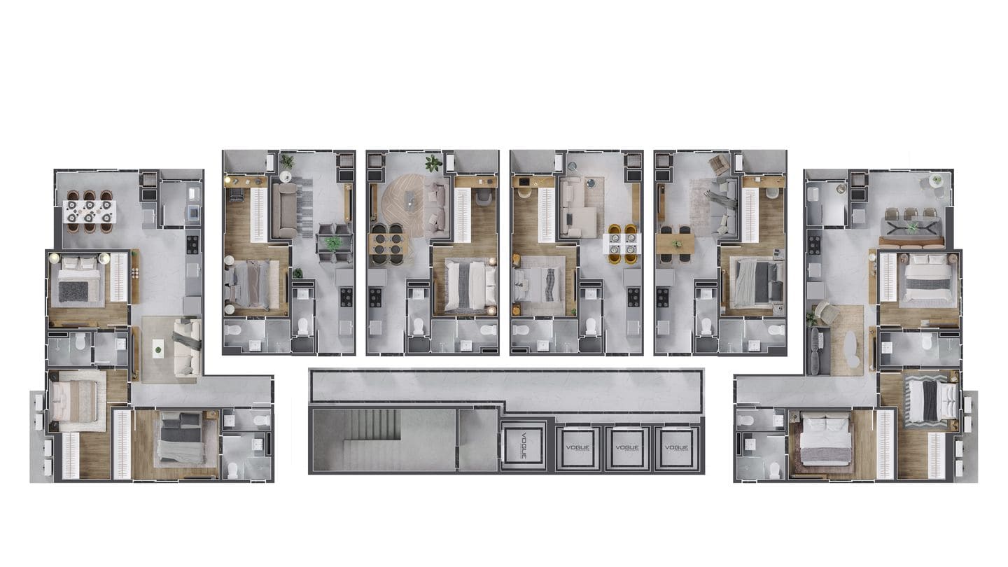 Render 15 do Vogue Exclusive em Porto Belo SC